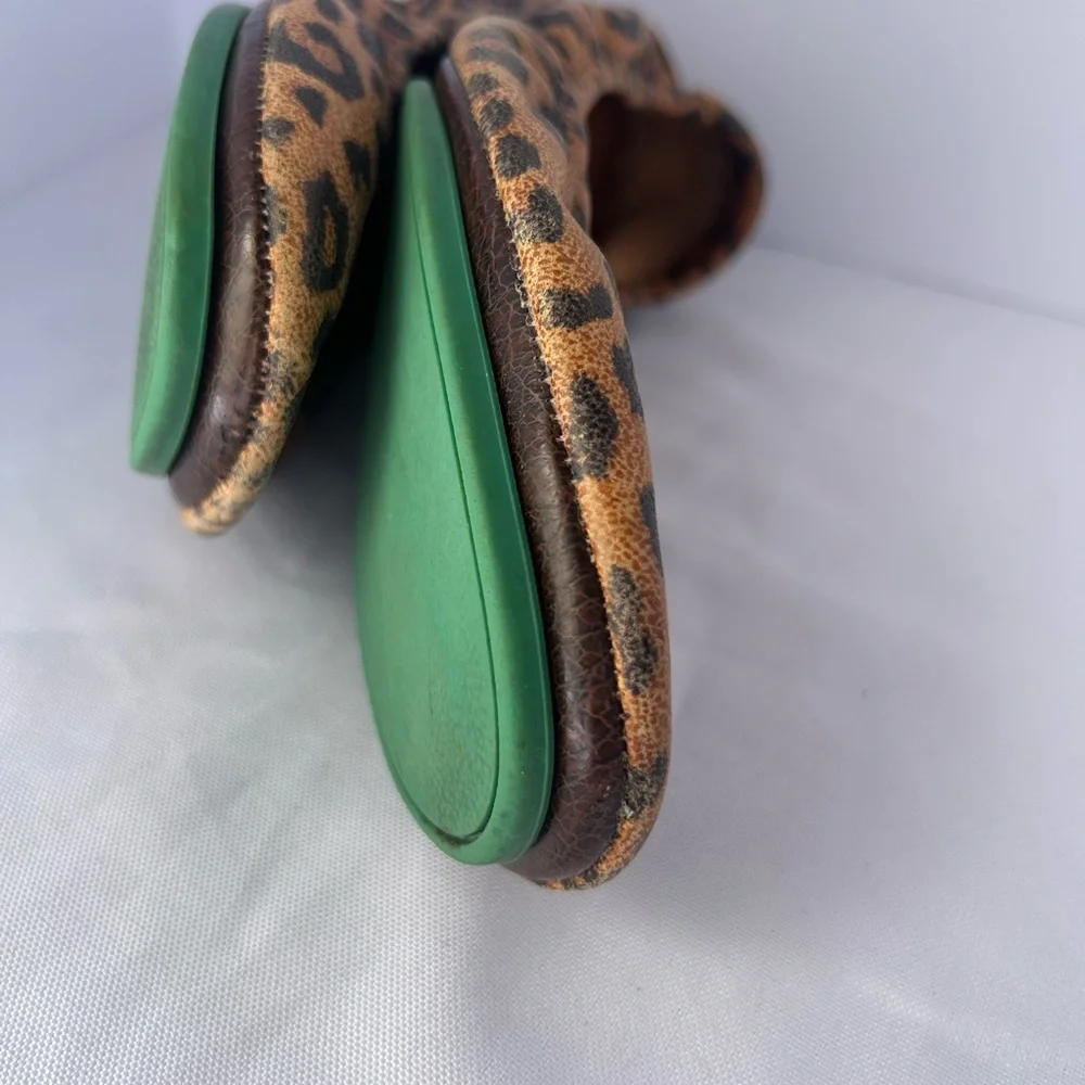 Tieks by Gavrieli leopard print leather ballet flats - Picture 5 of 6